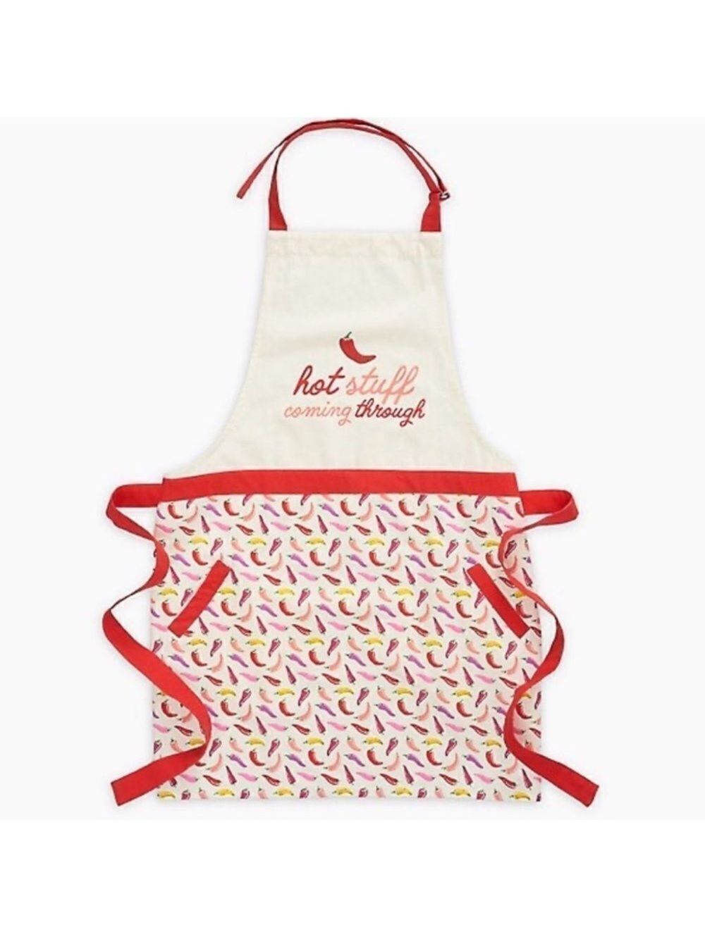 PAPER SOURCE Too Hot to Handle Hot Stuff Coming Through Gift Apron